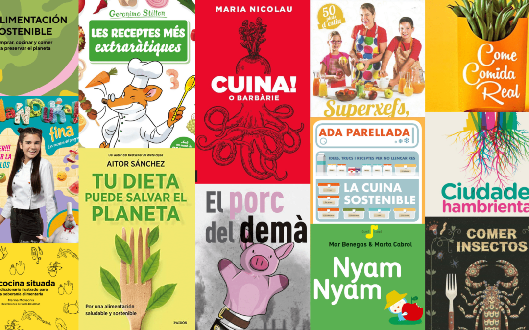 13 llibres imprescindibles sobre alimentació sostenible