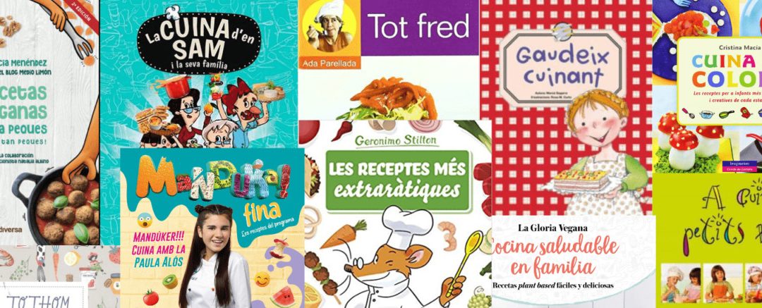 25 llibres de receptes per cuinar amb nens i nenes